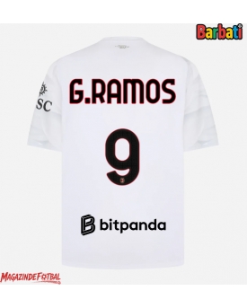 AC Milan Goncalo Ramos #9 Tricou Fotbal Replică 2026-27 Barbati Deplasare AC Milan Goncalo Ramos #9 Tricou Fotbal Replică 2026-27 Barbati Deplasare
